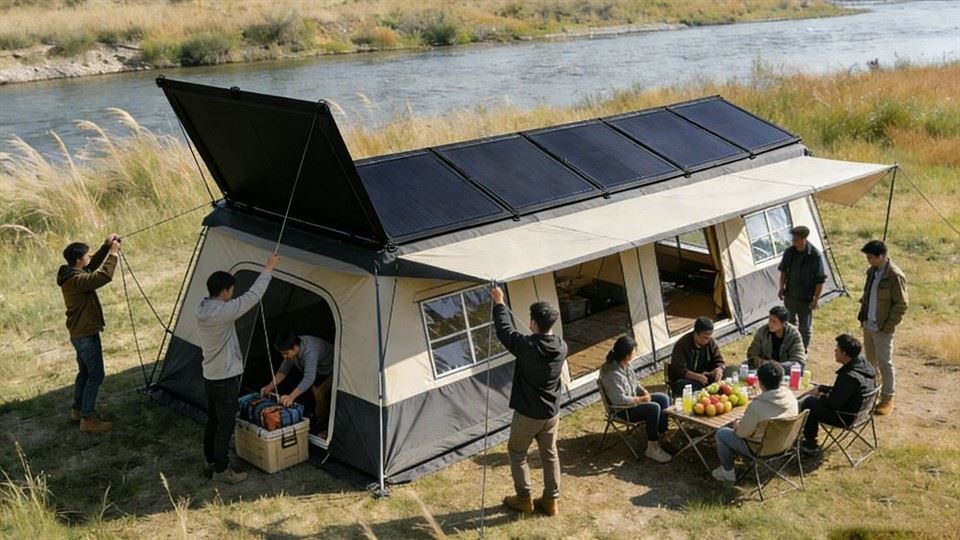 Outdoor Foldable Solar Panel factory